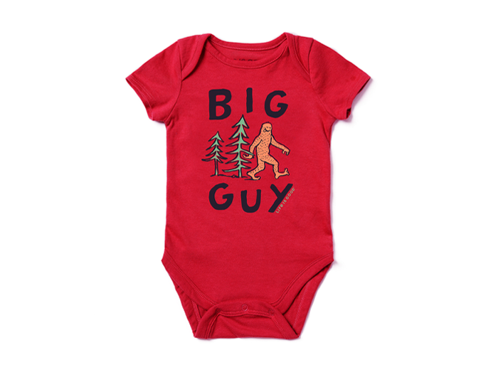 Life is Good Infant Crusher Baby Bodysuit - Big Guy