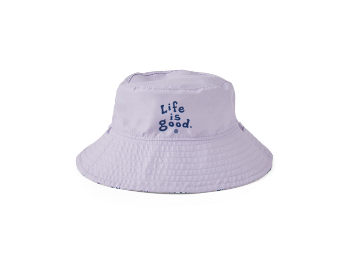 Life is Good Baby Made in the Shade Bucket Hat - LIG Daisy Pattern