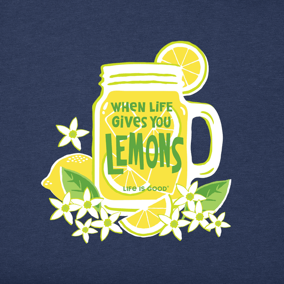 Life is Good Women's Crusher Tee - Life Gives You Lemons
