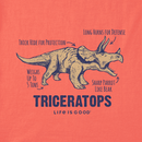 Life is Good Kids' Crusher Tee - Triceratops