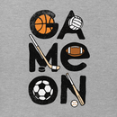 Life is Good Kid's Crusher Tee - Sports Game On