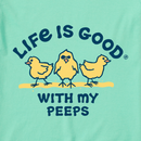 Life is Good Kids' Crusher Tee - LIG With My Peeps
