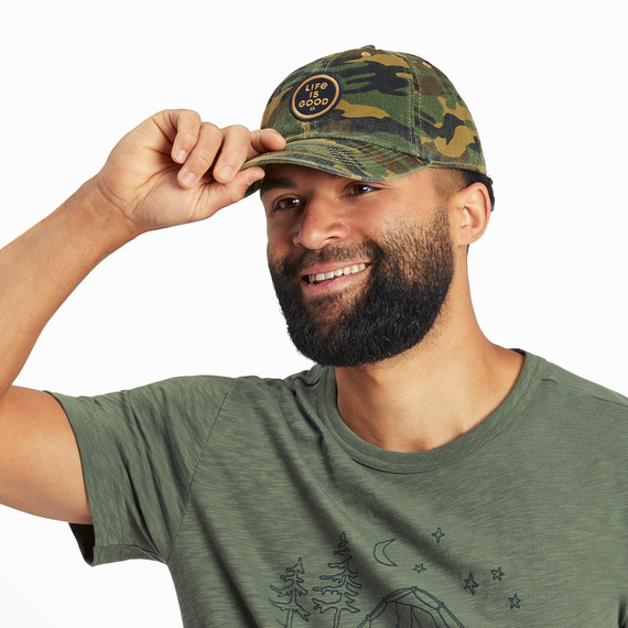 Life is Good Chill Cap - LIG Camo Coin