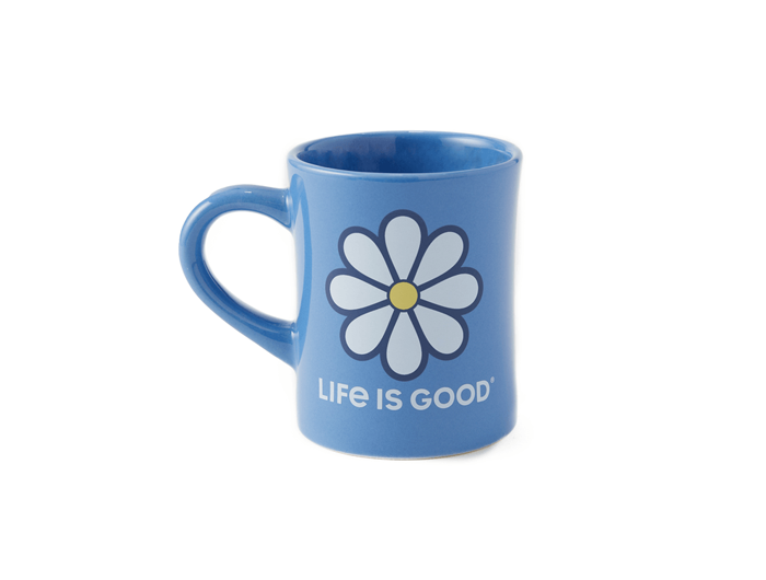 Life is Good Diner Mug - LIG Daisy Icon