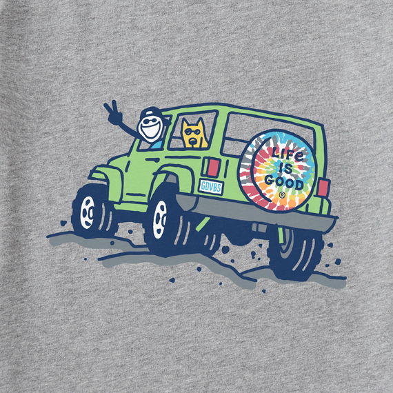 Life is Good Women's Crusher Tee - Jake & Rocket ATV