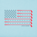 Life is Good Women's Crusher Tee - Golf Flag