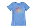 Life is Good Women's Crusher Lite Tee - Sunset on the Water