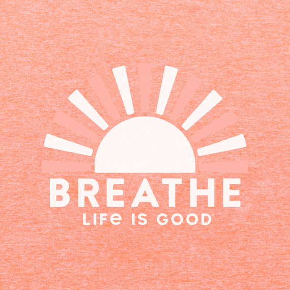 Life is Good Women's Active Tank - Breathe Sun