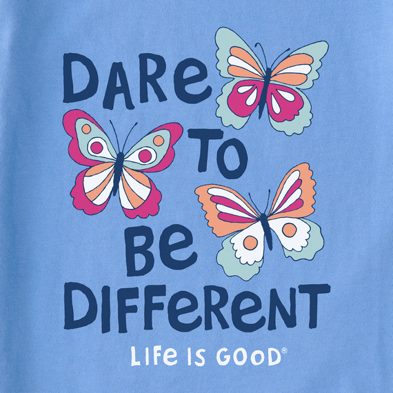Life is Good Kids' Crusher Tee - Dare to be Different