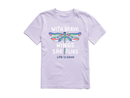 Life is Good Kids' Crusher Tee - Brave Wings