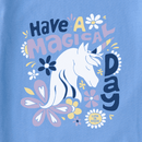 Life is Good Kid's Crusher Tee - Magical Day Unicorn