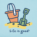 Life is Good Infant Crusher Baby Bodysuit - LIG Sandbox