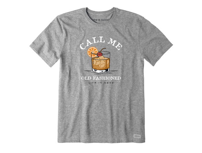 Life is Good Men's Crusher Lite Tee - Call Me Old Fashioned