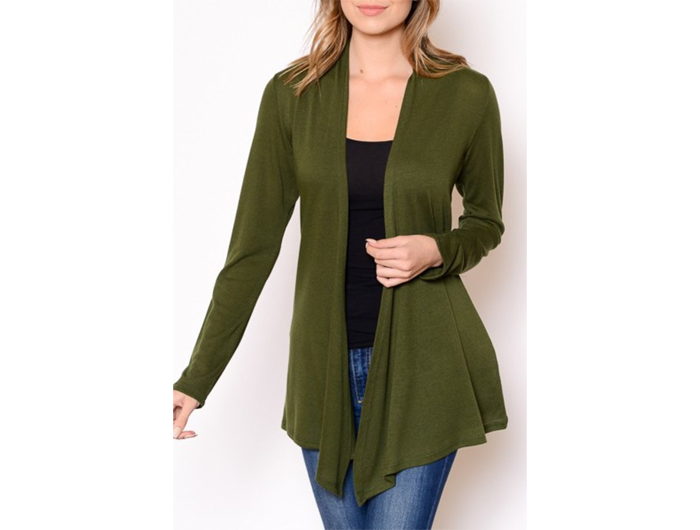Chris and 2025 carol cardigan