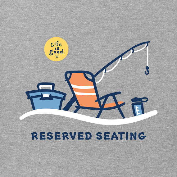 Life is Good Men's Crusher Tee - Reserved Seating