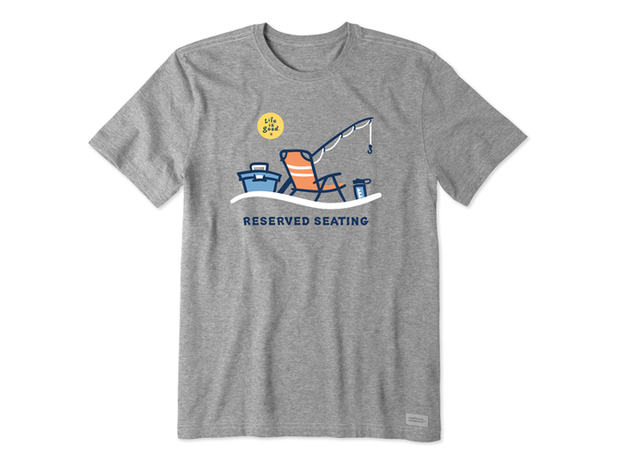 Life is Good Men's Crusher Tee - Reserved Seating