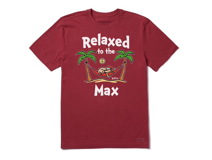 Life is Good x The Grinch Men's Crusher Tee - Relaxed to the Max