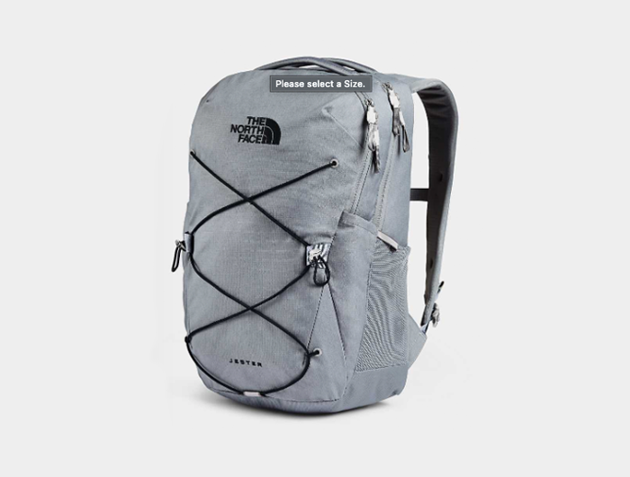 The North Face Jester Backpack Midnight Petrol Algae Blue