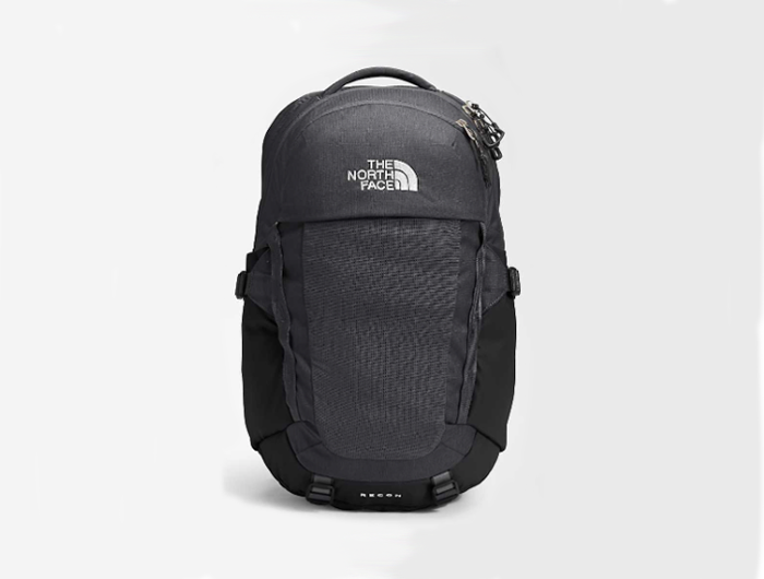 The North Face Recon Backpack Asphalt Grey Light Heather Black