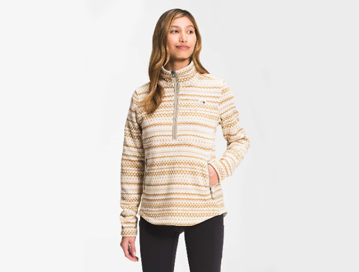 The North Face Women's Printed Crescent 1/4 Zip Pullover