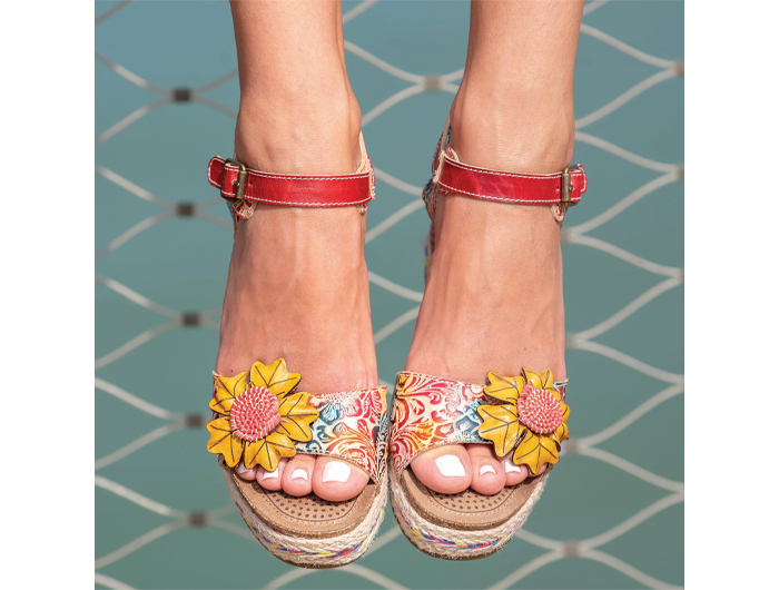 Spring Step L'Artiste Women's Annmarie Ankle Strap Sandal