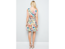 LA Soul Women's V-Back Day Dress w/ Tie