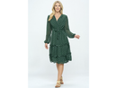 LA Soul Women's Long Sleeve Tiered Dress - FINAL SALE