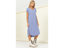 Double Zero Women's High Low Shirt Dress