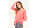 Double Zero Women's Drop Shoulder Long Sleeve Tee
