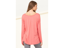 Double Zero Women's Drop Shoulder Long Sleeve Tee