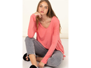 Double Zero Women's Drop Shoulder Long Sleeve Tee