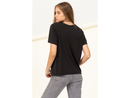 Double Zero Women's Relaxed Short Sleeve Crew Neck Tee