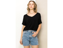 Double Zero Women's Relaxed V-Neck Tee
