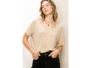 Double Zero Women's Relaxed V-Neck Tee