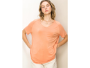 Double Zero Women's Relaxed V-Neck Tee
