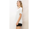 Double Zero Women's Relaxed V-Neck Tee