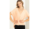 Double Zero Women's V-Neck Surplice Top