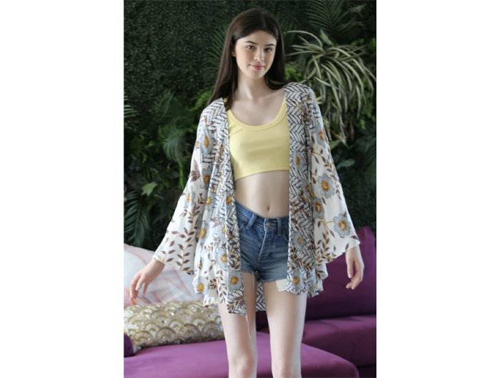 Angie Women's Circular Kimono