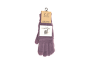 C.C Women's Solid Cable Knit Gloves
