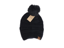 C.C Women's Super Soft Faux Fur Pom Beanie