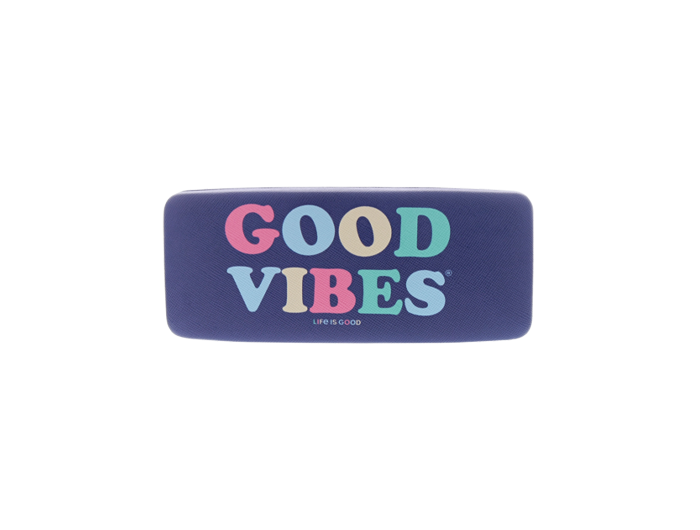 Life is Good Sunglass Case - Good Vibes