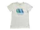 Life is Good Women's Crusher Lite Tee - Sanibel Sailboats