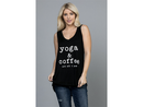 LA Soul Women's Vee Neck Tank Top