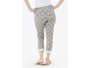 Nostalgia Women's Print Elastic Waist Knit Jogger