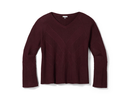 Smartwool Women's Shadow Pine Cable V-Neck Sweater - FINAL SALE